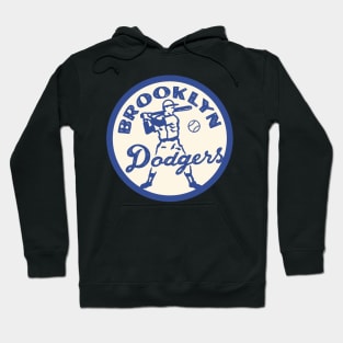 Old Baseball Brooklyn  Dodgers Hoodie